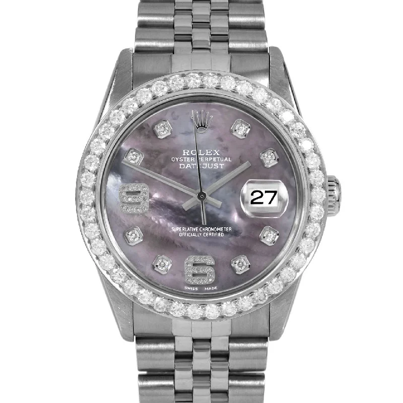 Rolex Datejust 36mm | 16014-BMOP-8DA69-25CT-JBL