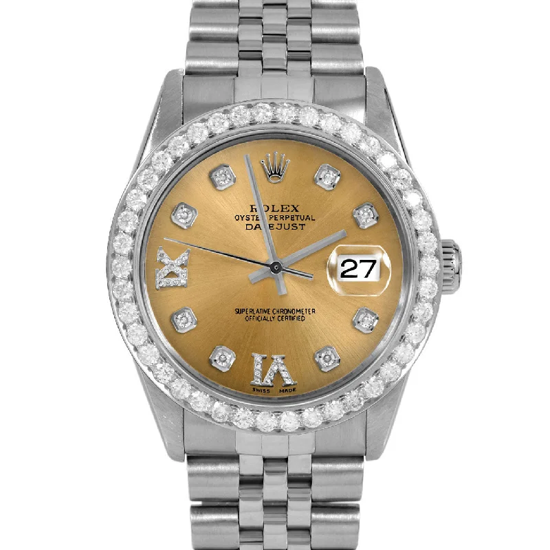 Rolex Datejust 36mm | 16014-CHM-8DR69-25CT-JBL