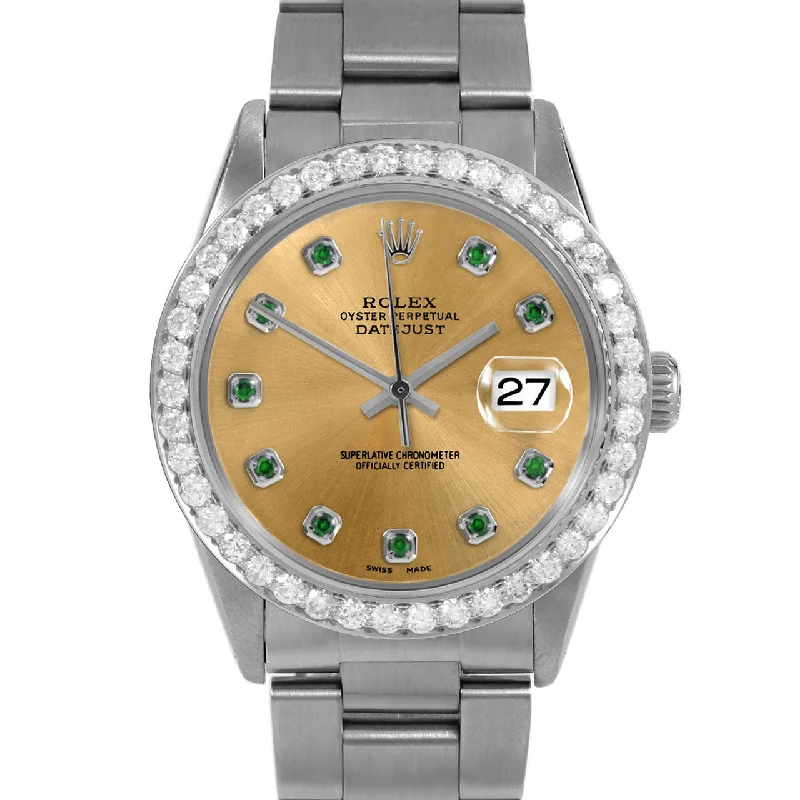 Rolex Datejust 36mm | 16014-CHM-EMD-AM-25CT-OYS