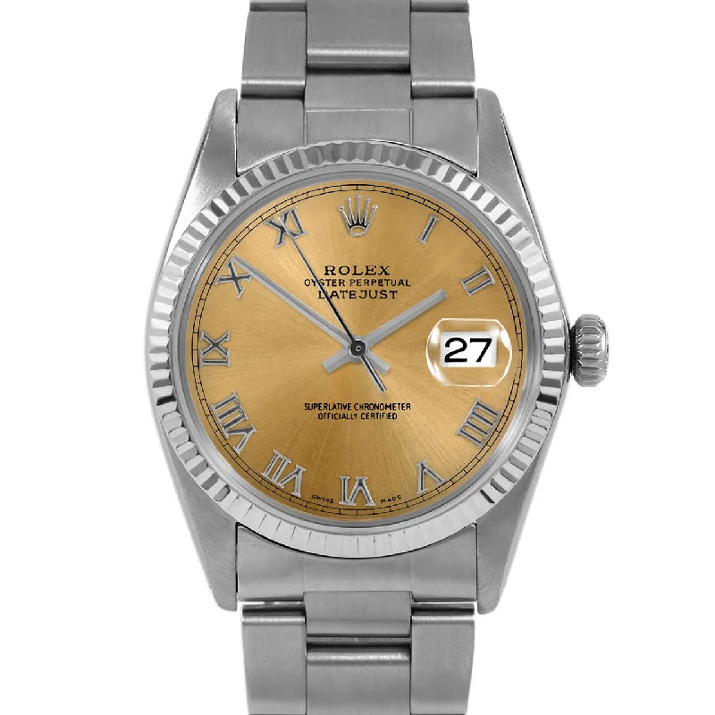 Rolex Datejust 36mm | 16014-CHM-ROM-FLT-OYS