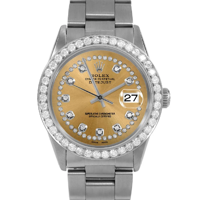 Rolex Datejust 36mm | 16014-CHM-STRD-25CT-OYS