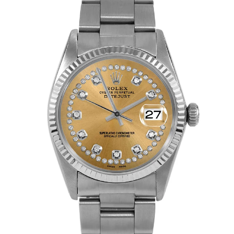 Rolex Datejust 36mm | 16014-CHM-STRD-FLT-OYS