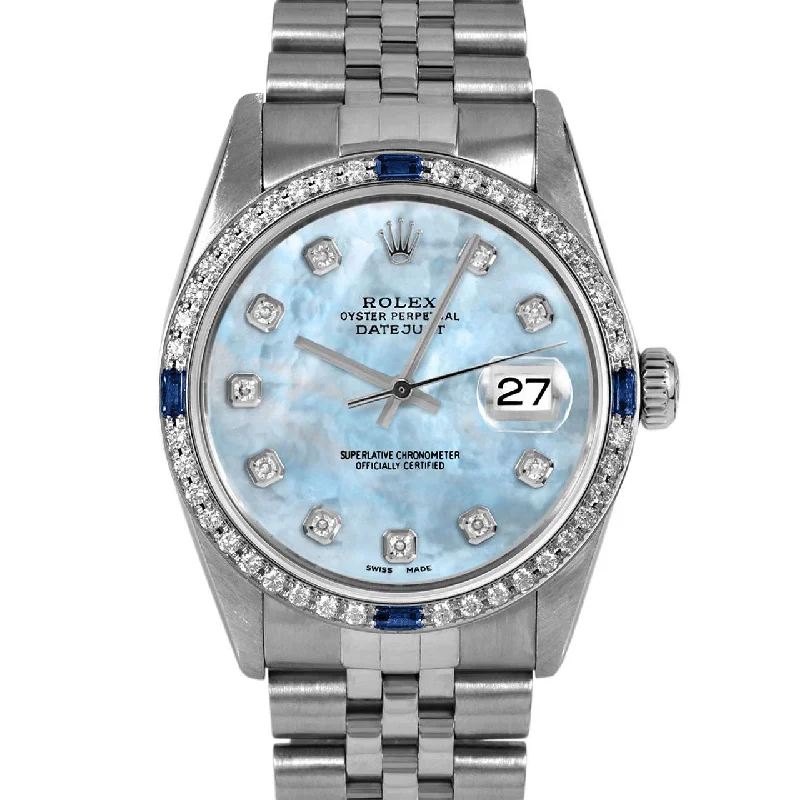 Rolex Datejust 36mm | 16014-LBMOP-DIA-AM-4SPH-JBL