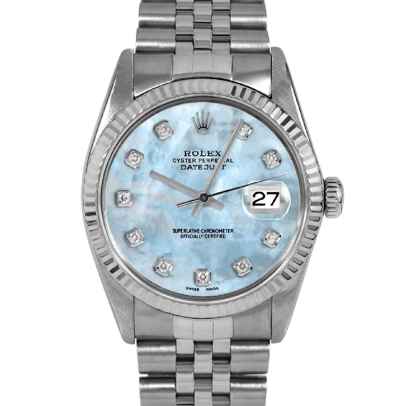 Rolex Datejust 36mm | 16014-LBMOP-DIA-AM-FLT-JBL