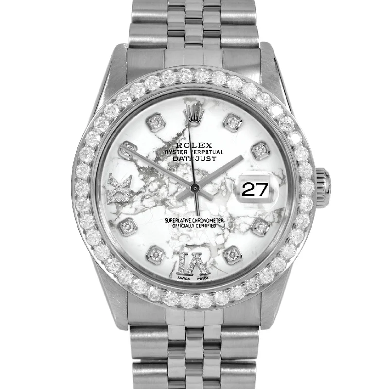 Rolex Datejust 36mm | 16014-MRB-8DR69-25CT-JBL