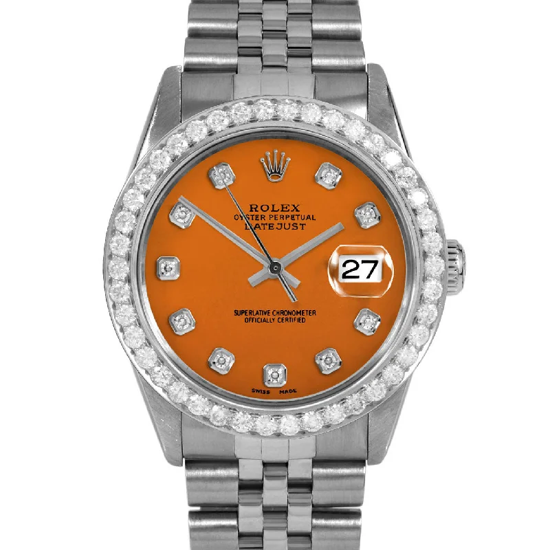 Rolex Datejust 36mm | 16014-ORN-DIA-AM-25CT-JBL