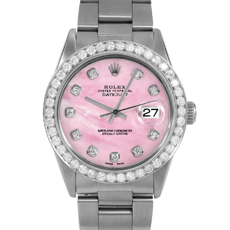 Rolex Datejust 36mm | 16014-PMOP-DIA-AM-25CT-OYS