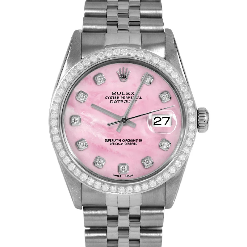 Rolex Datejust 36mm | 16014-PMOP-DIA-AM-BDS-JBL