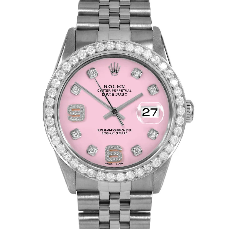 Rolex Datejust 36mm | 16014-PNK-8DA69-25CT-JBL