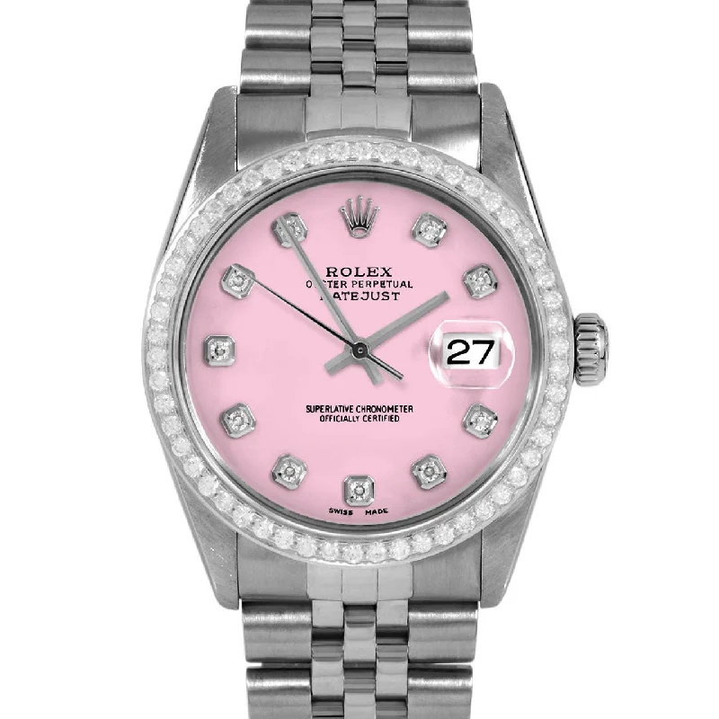 Rolex Datejust 36mm | 16014-PNK-DIA-AM-BDS-JBL