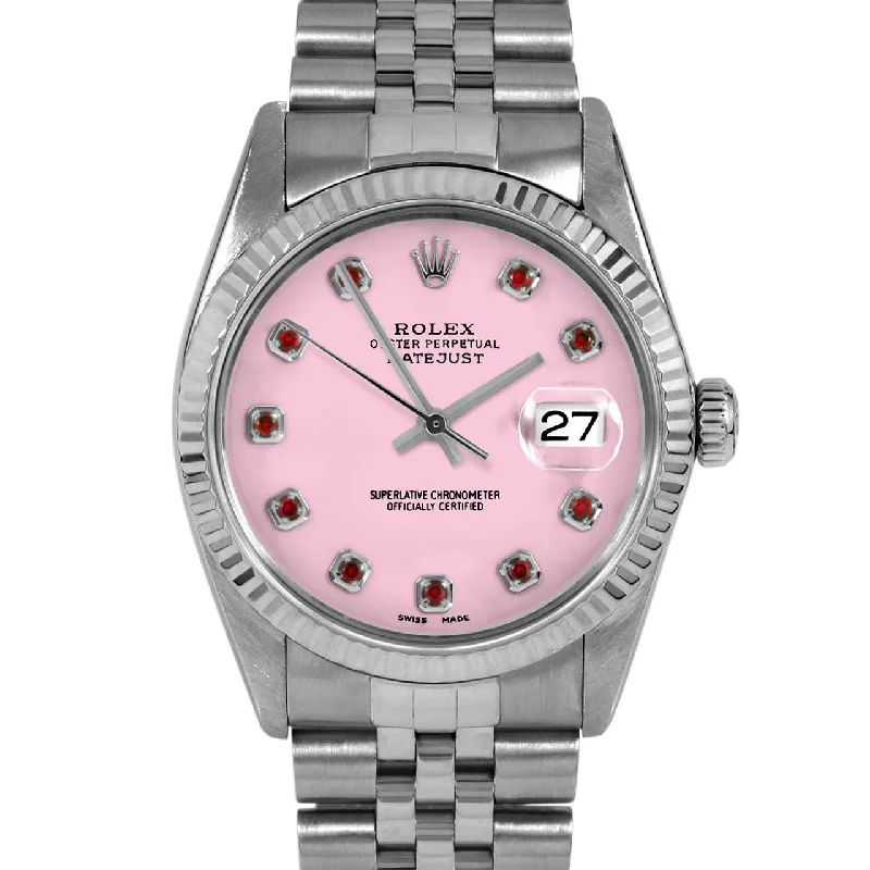 Rolex Datejust 36mm | 16014-PNK-RBY-AM-FLT-JBL