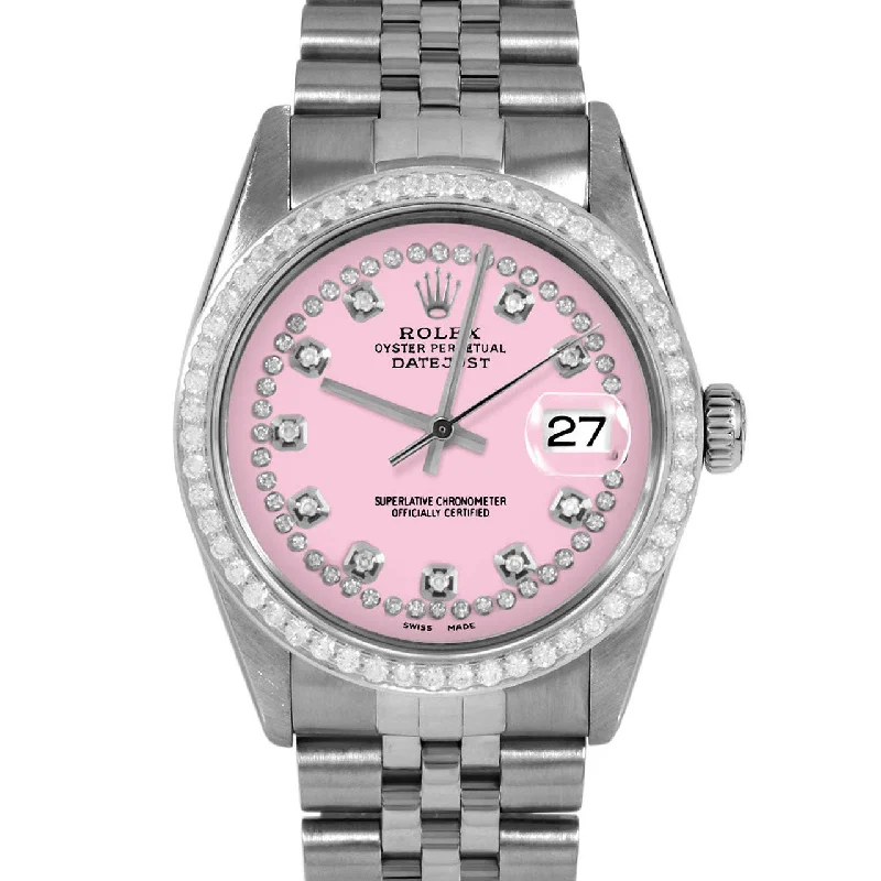 Rolex Datejust 36mm | 16014-PNK-STRD-BDS-JBL