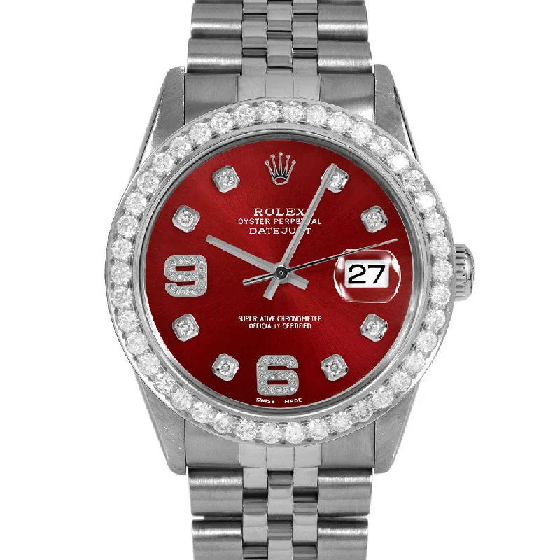 Rolex Datejust 36mm | 16014-RED-8DA69-25CT-JBL