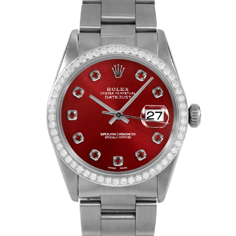 Rolex Datejust 36mm | 16014-RED-RBY-AM-BDS-OYS