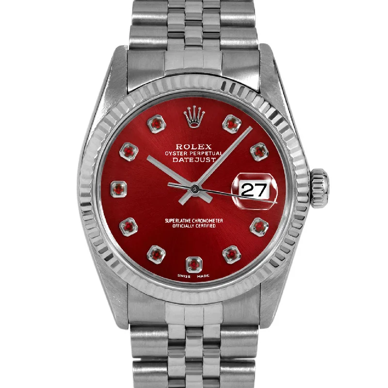 Rolex Datejust 36mm | 16014-RED-RBY-AM-FLT-JBL