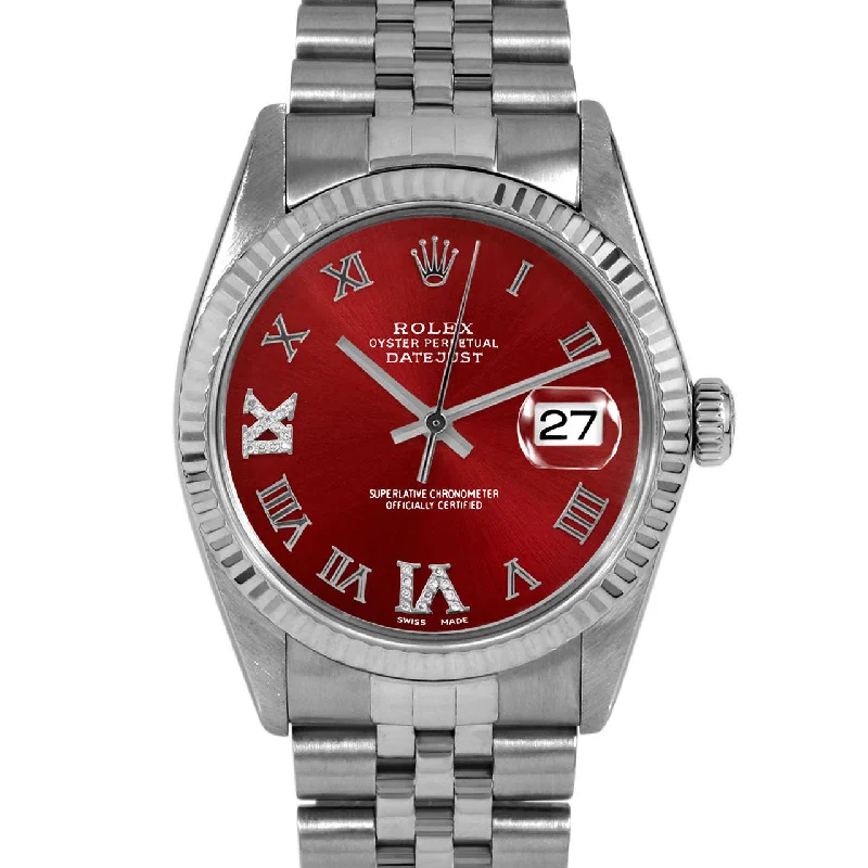 Rolex Datejust 36mm | 16014-RED-RDR69-FLT-JBL