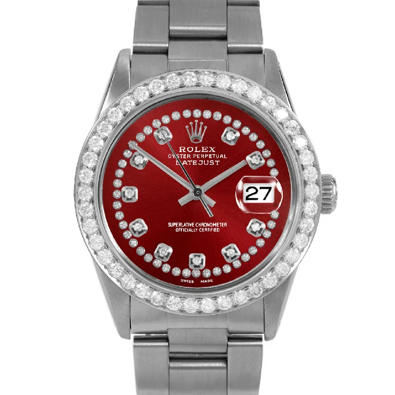 Rolex Datejust 36mm | 16014-RED-STRD-25CT-OYS