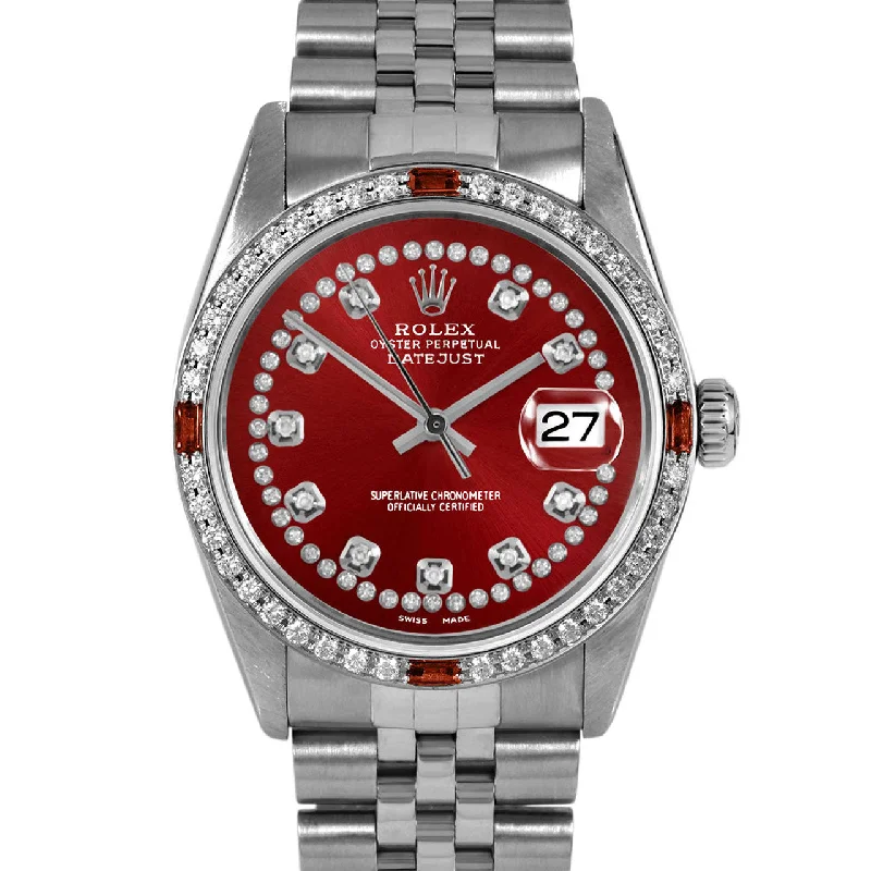 Rolex Datejust 36mm | 16014-RED-STRD-4RBY-JBL