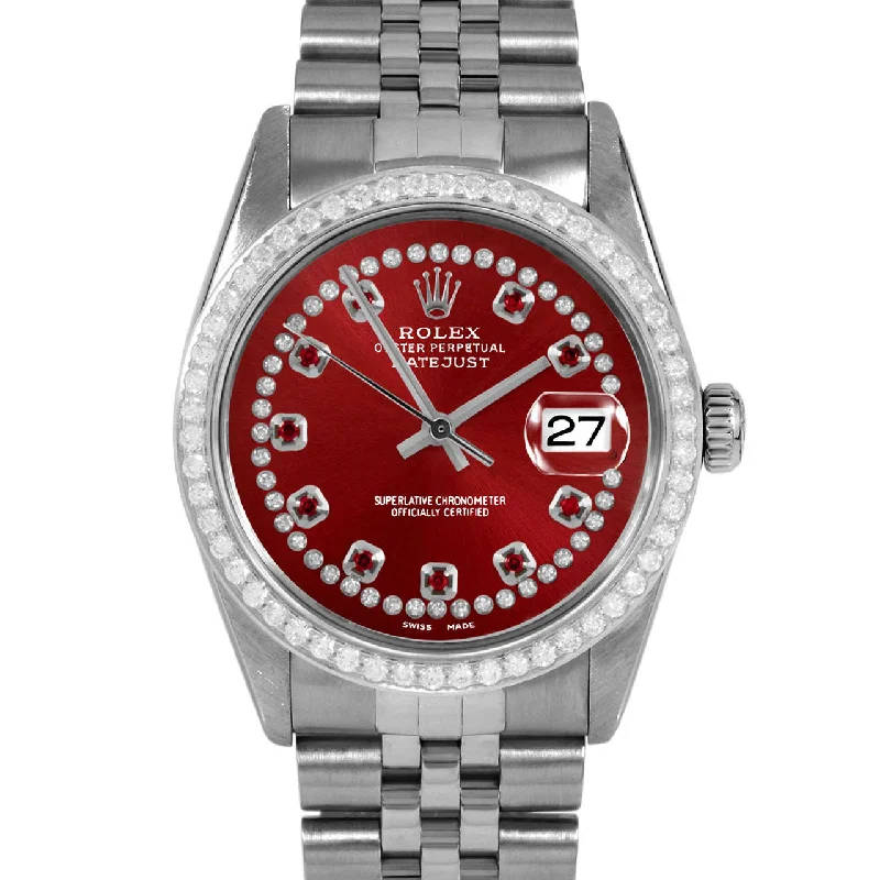 Rolex Datejust 36mm | 16014-RED-STRR-BDS-JBL