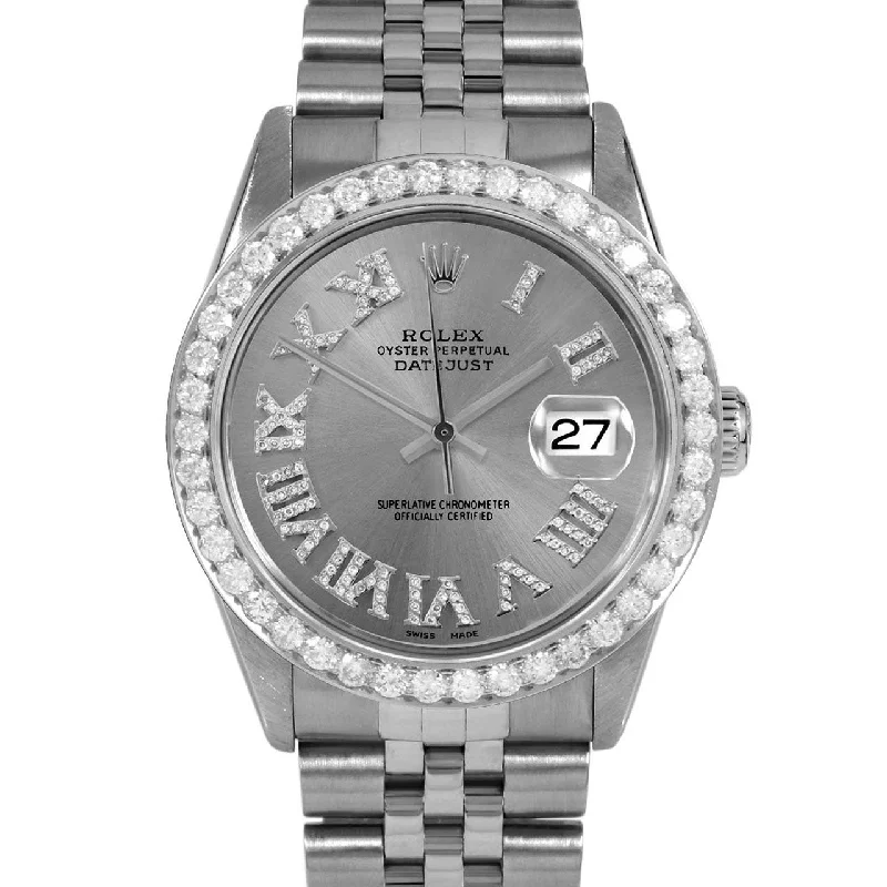 Rolex Datejust 36mm | 16014-SLT-FDR-25CT-JBL