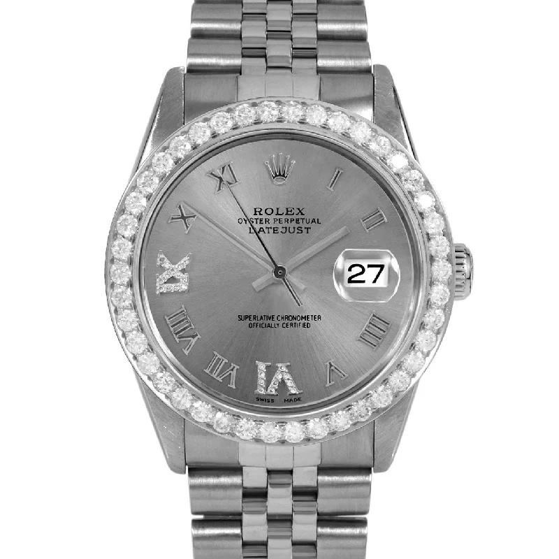 Rolex Datejust 36mm | 16014-SLT-RDR69-25CT-JBL