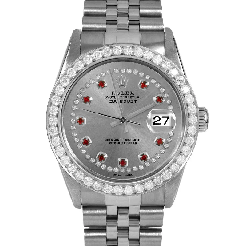 Rolex Datejust 36mm | 16014-SLT-STRR-25CT-JBL