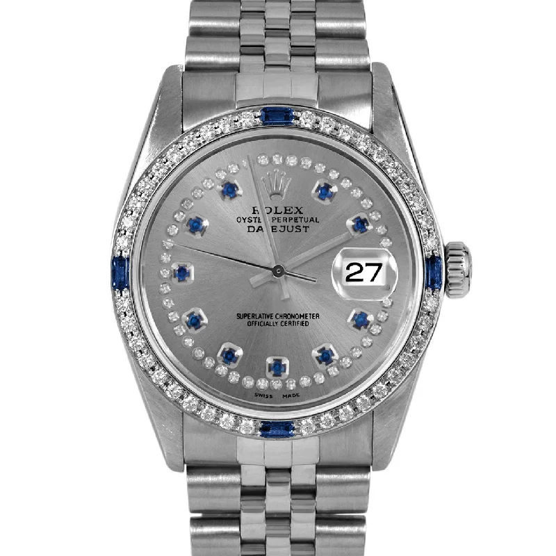 Rolex Datejust 36mm | 16014-SLT-STRS-4SPH-JBL