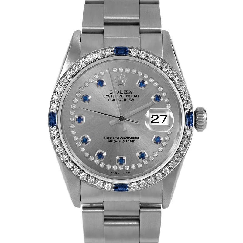 Rolex Datejust 36mm | 16014-SLT-STRS-4SPH-OYS