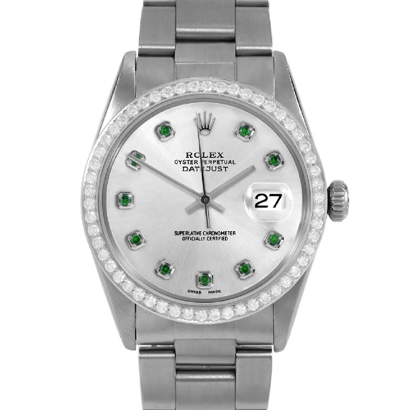 Rolex Datejust 36mm | 16014-SLV-EMD-AM-BDS-OYS