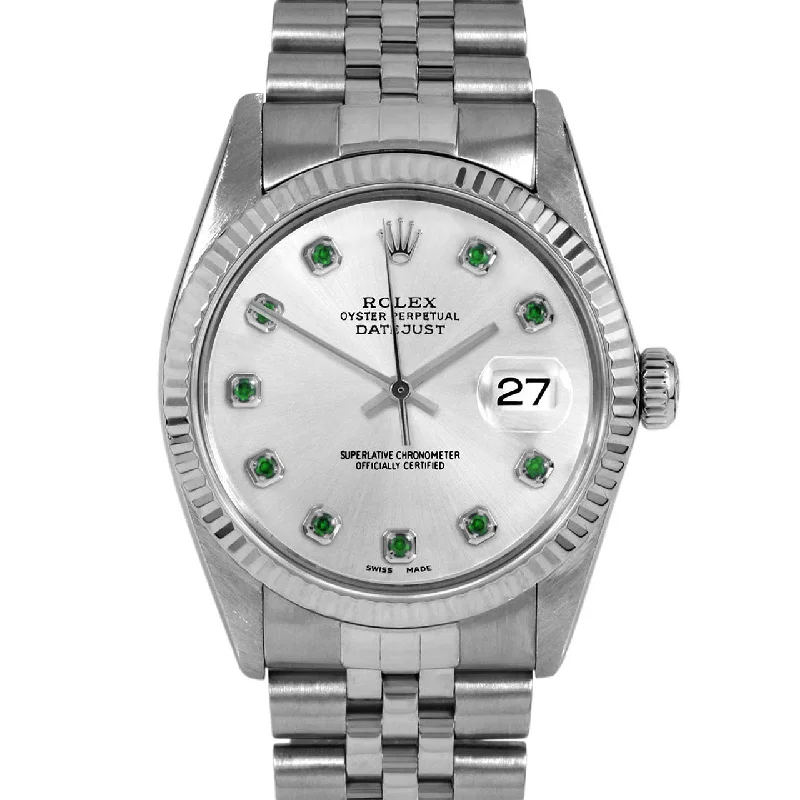 Rolex Datejust 36mm | 16014-SLV-EMD-AM-FLT-JBL