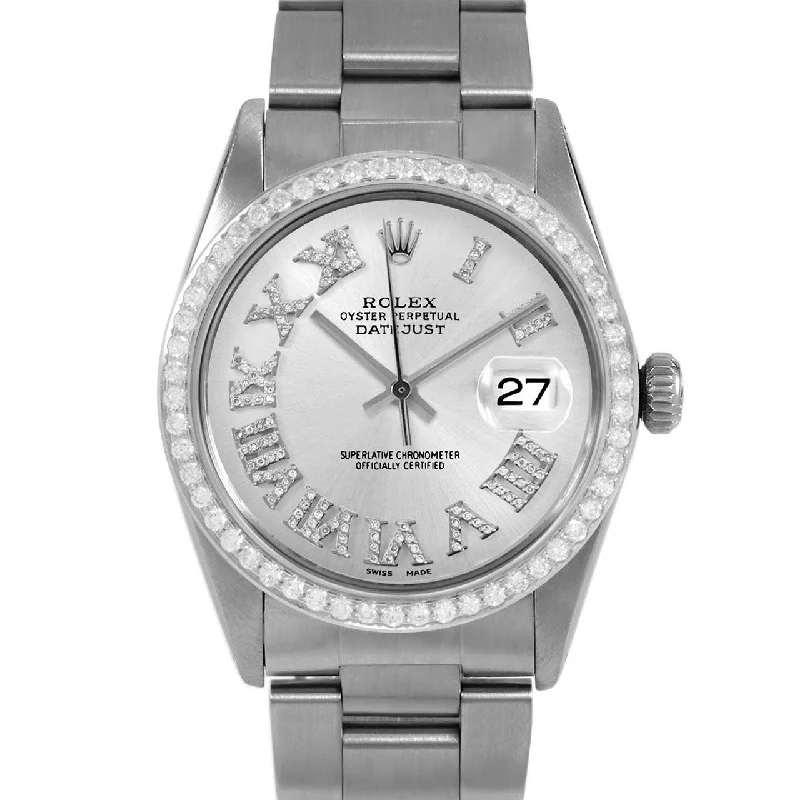 Rolex Datejust 36mm | 16014-SLV-FDR-BDS-OYS