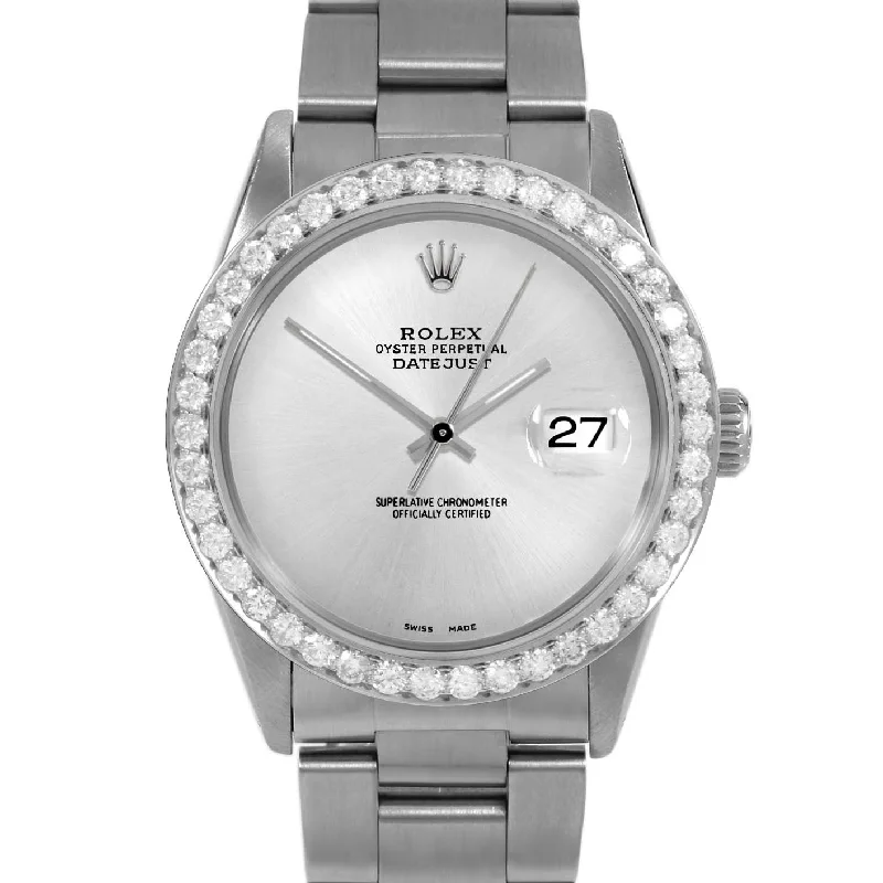 Rolex Datejust 36mm | 16014-SLV-NOHM-25CT-OYS