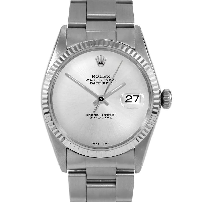 Rolex Datejust 36mm | 16014-SLV-NOHM-FLT-OYS