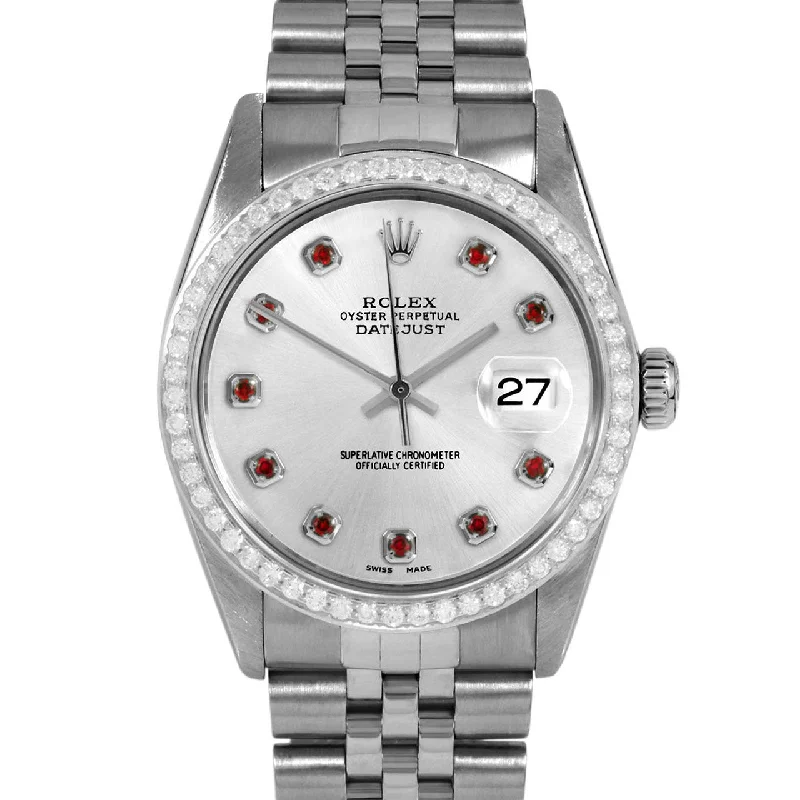 Rolex Datejust 36mm | 16014-SLV-RBY-AM-BDS-JBL