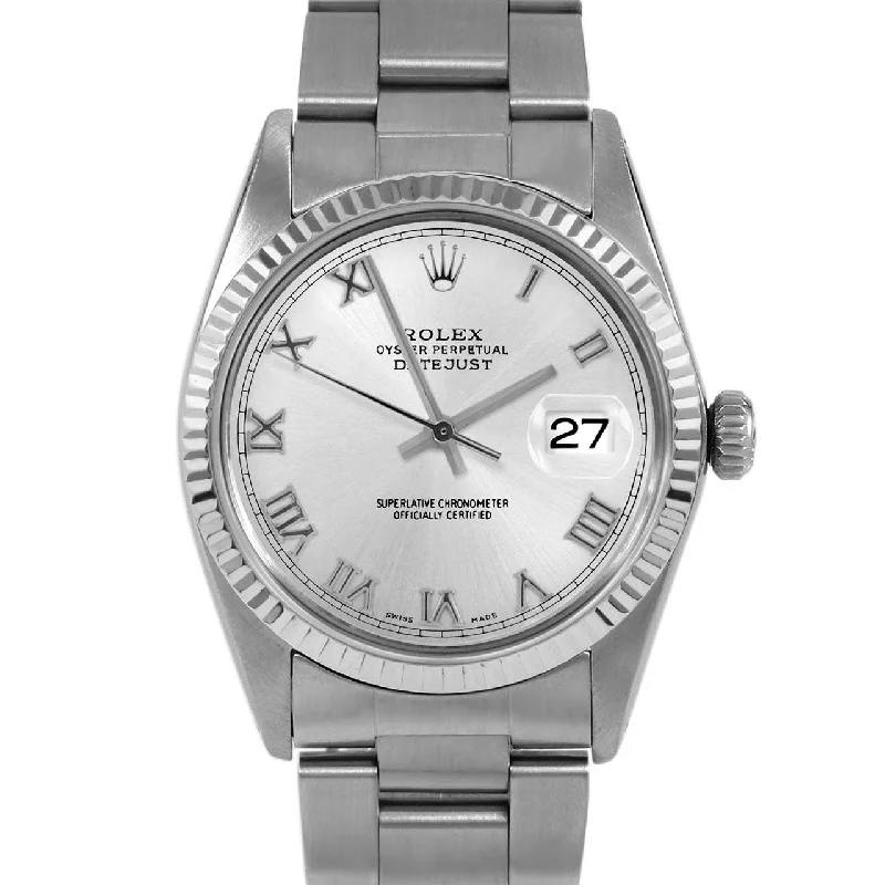 Rolex Datejust 36mm | 16014-SLV-ROM-FLT-OYS