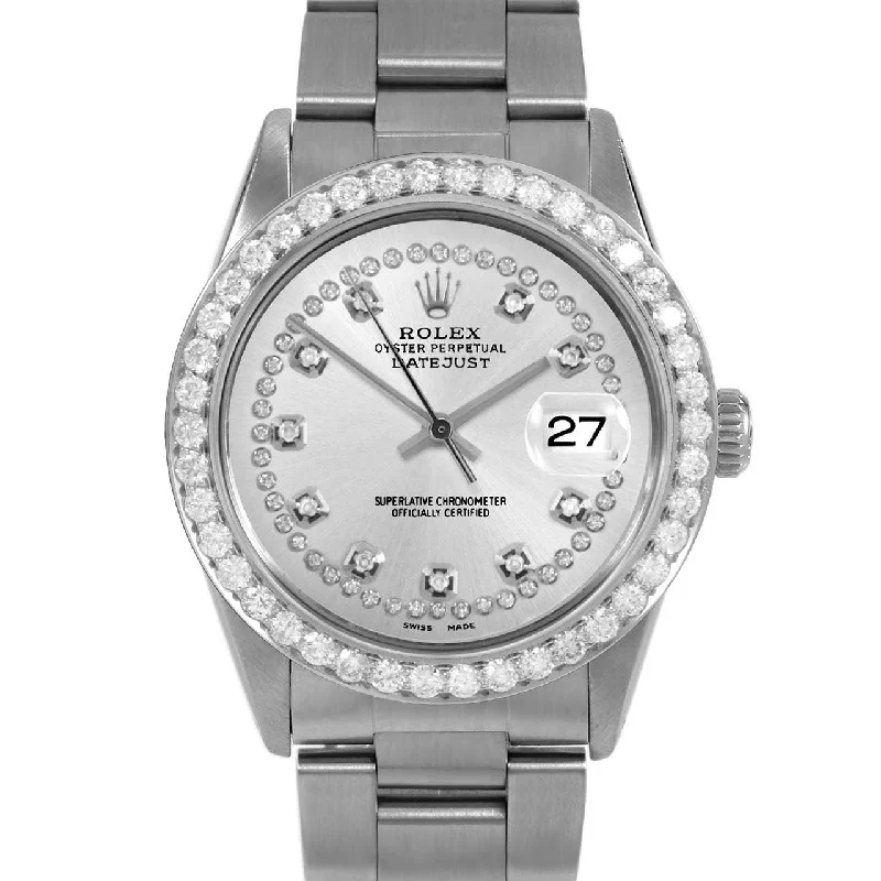 Rolex Datejust 36mm | 16014-SLV-STRD-25CT-OYS