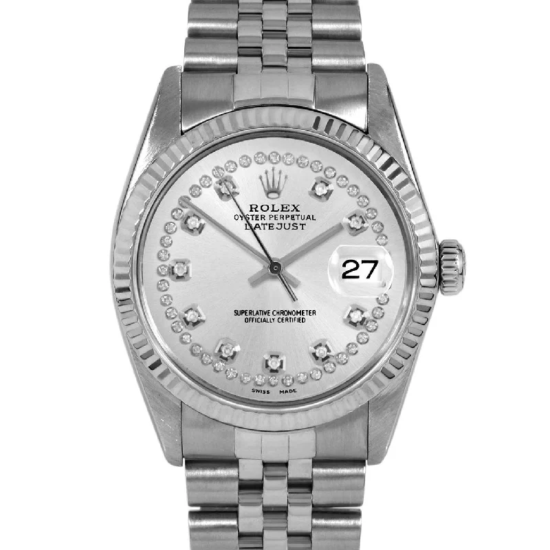 Rolex Datejust 36mm | 16014-SLV-STRD-FLT-JBL