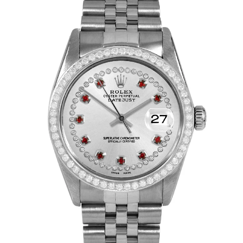 Rolex Datejust 36mm | 16014-SLV-STRR-BDS-JBL