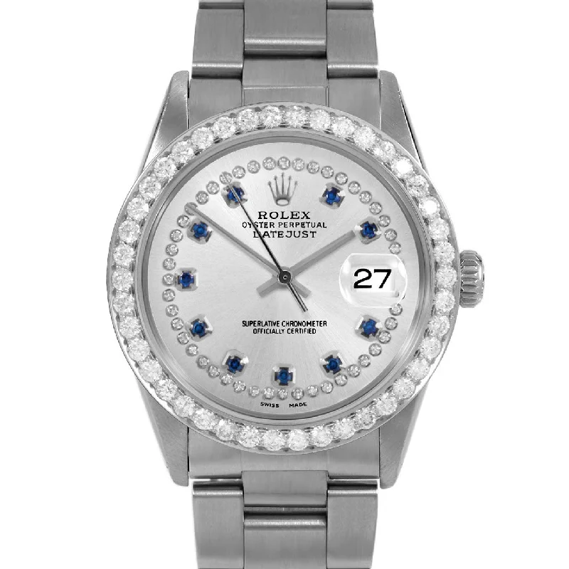 Rolex Datejust 36mm | 16014-SLV-STRS-25CT-OYS