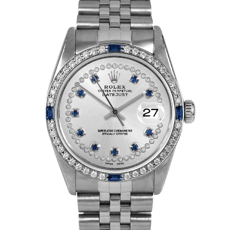 Rolex Datejust 36mm | 16014-SLV-STRS-4SPH-JBL