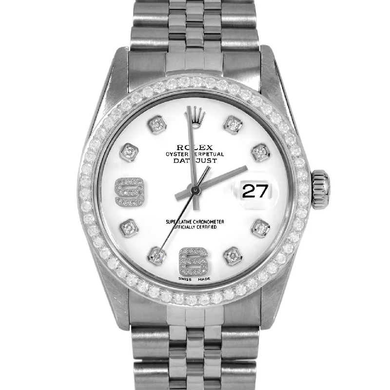 Rolex Datejust 36mm | 16014-WHT-8DA69-BDS-JBL