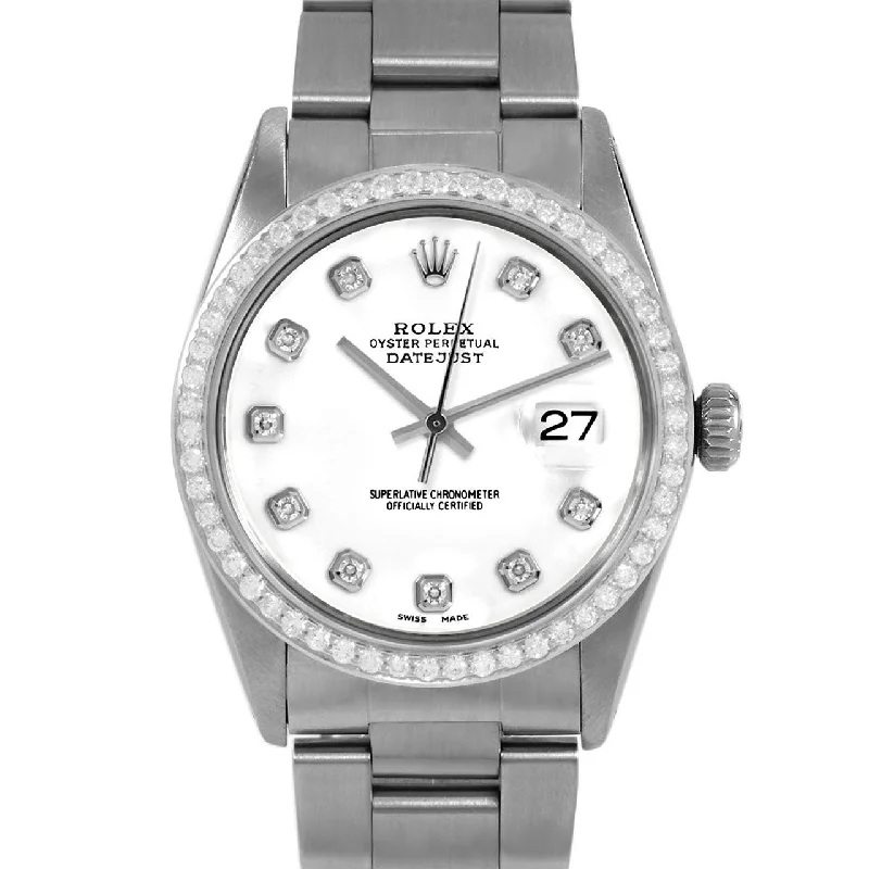 Rolex Datejust 36mm | 16014-WHT-DIA-AM-BDS-OYS