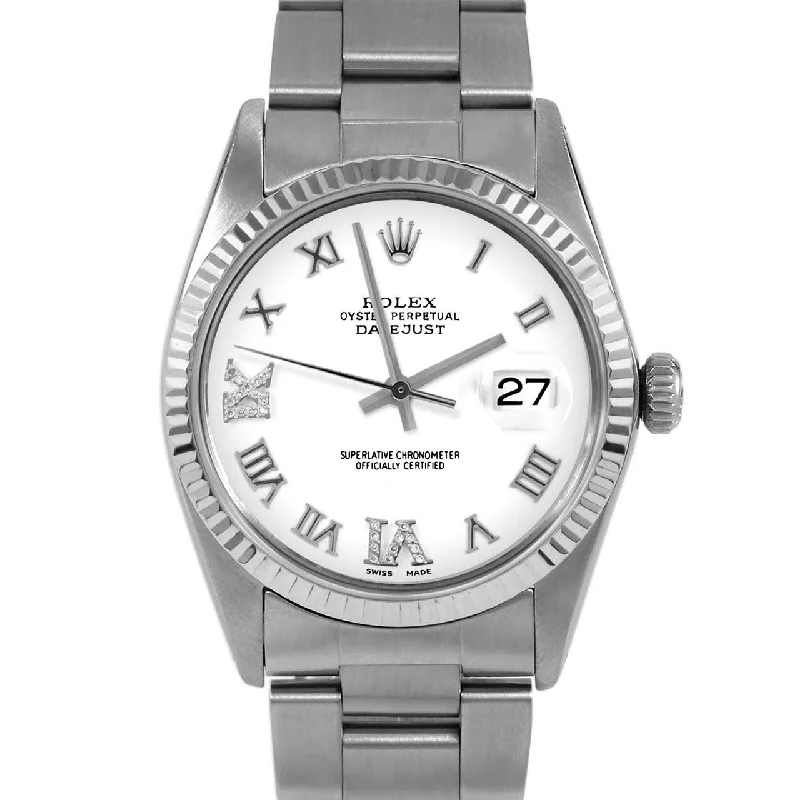 Rolex Datejust 36mm | 16014-WHT-RDR69-FLT-OYS