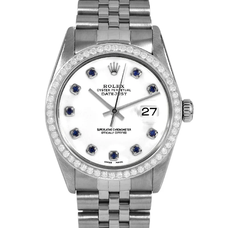 Rolex Datejust 36mm | 16014-WHT-SPH-AM-BDS-JBL