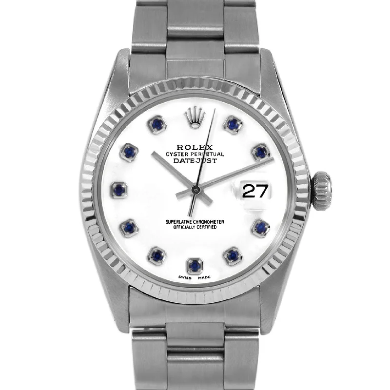 Rolex Datejust 36mm | 16014-WHT-SPH-AM-FLT-OYS