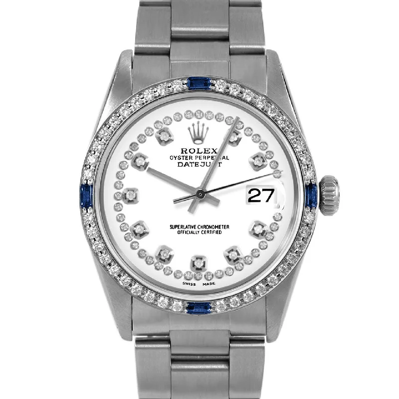 Rolex Datejust 36mm | 16014-WHT-STRD-4SPH-OYS