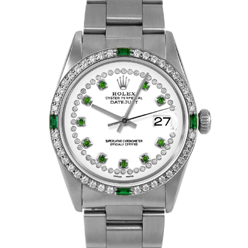 Rolex Datejust 36mm | 16014-WHT-STRE-4EMD-OYS