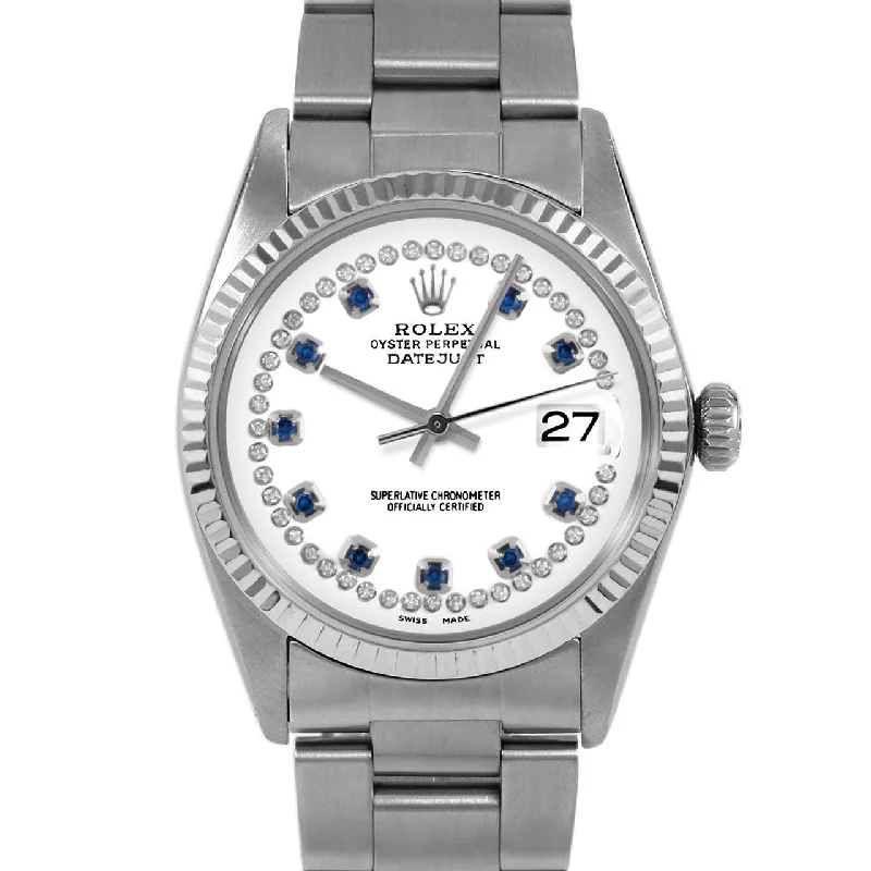 Rolex Datejust 36mm | 16014-WHT-STRS-FLT-OYS