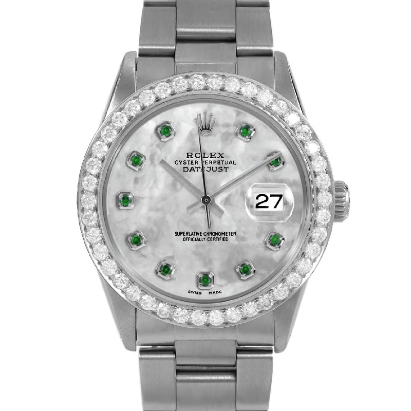 Rolex Datejust 36mm | 16014-WMOP-EMD-AM-25CT-OYS