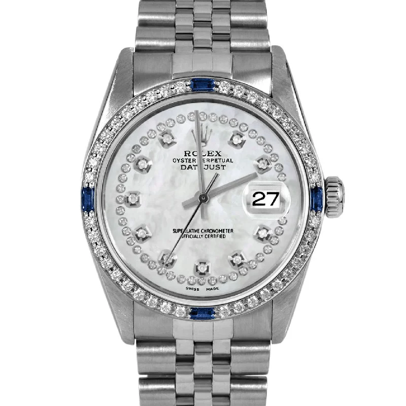 Rolex Datejust 36mm | 16014-WMOP-STRD-4SPH-JBL